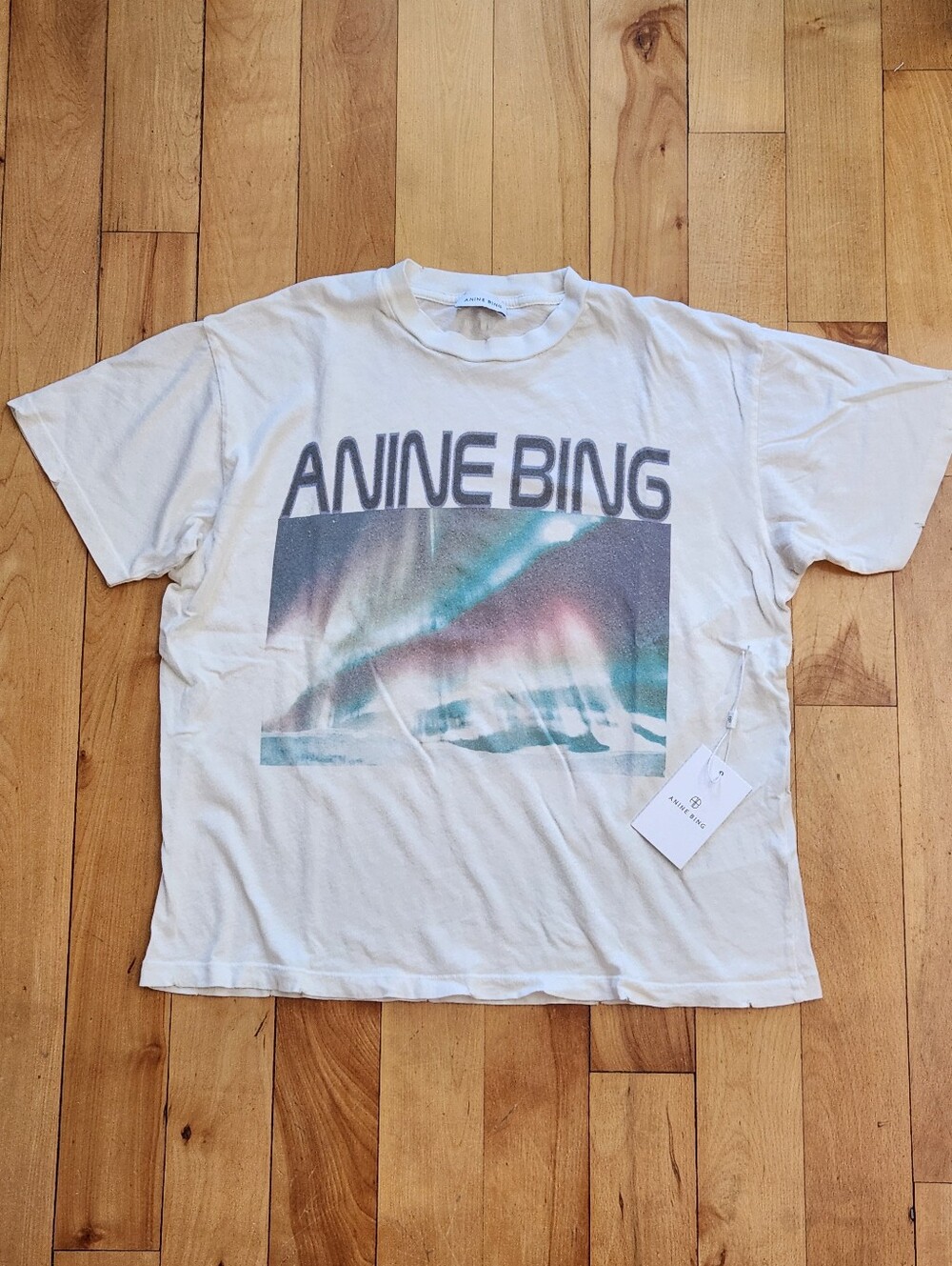 Anine Bing Cade Northern Lights Tee - XS